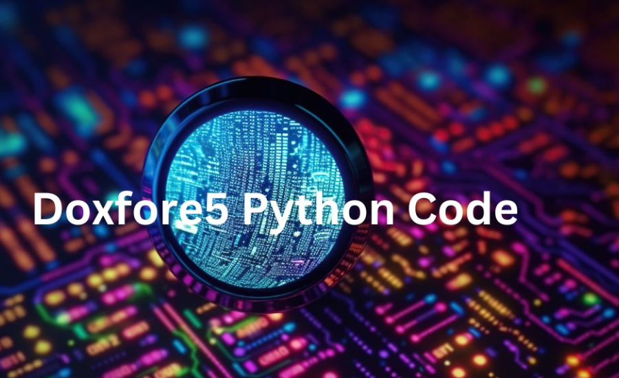 Doxfore5 Python code